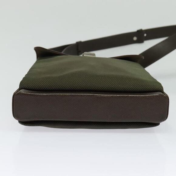 LOUIS VUITTON Taiga Saratov PM Shoulder Bag Grizzly M30898 - Picture 9 of 13